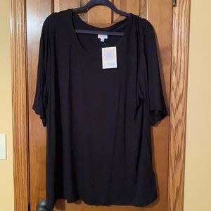 LuLaRoe Black Boyfriend T